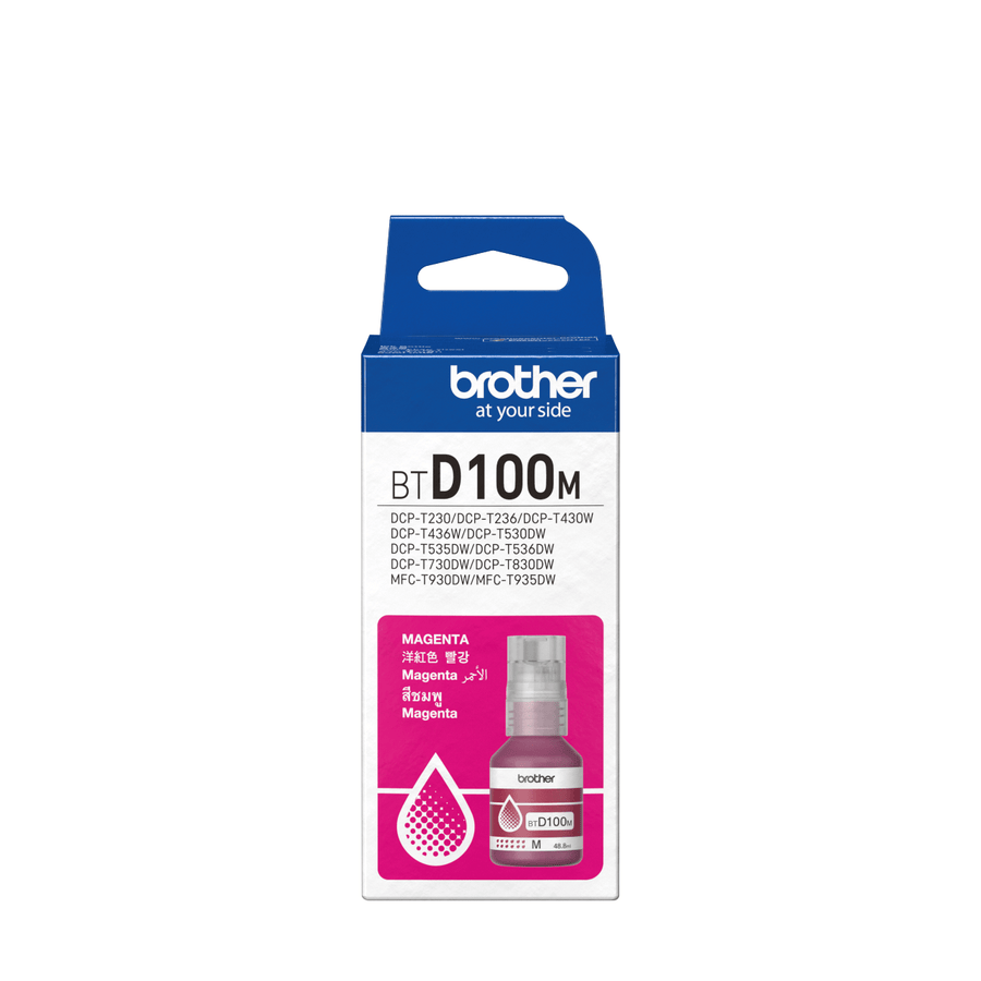 Brother Magenta Ink for DCP-T230; DCP-T430W; DCP-T530DW; DCP-T536DW; DCP-T730DW; DCP-T830DW; MFC-T930DW