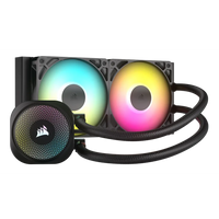 Corsair Nautilus 240 RS ARGB 240mm AIO Liquid CPU Cooler 2x 120mm Fans LGA1700 AM4 AM5 (Black)