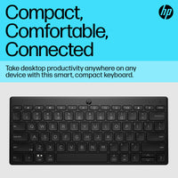 HP 350 Compact Multi-Device Bluetooth Keyboard (Black) - Image 5