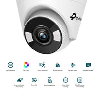 TP-Link 4MP 4mm Full Colour Turret Wi-Fi Camera - Image 3