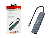 Equip HUB, 5IN1 HDMI USB-C 3.2 Gen 1
