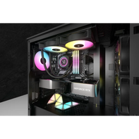 Corsair iCUE H100i ELITE LCD 240mm AIO CPU Liquid Cooler with ARGB Fans - Image 4