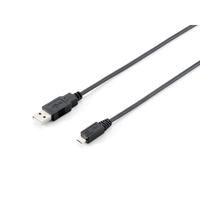 Equip Cable, USB2.0 Micro 1.8M Blk (5V)