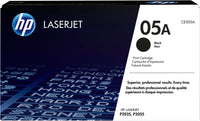 HP 05A Black Original LaserJet Toner Cartridge 2 300 pgs
