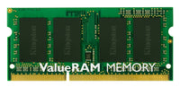 Notebook 1GB DDR3 1333MHz Mem Kingston