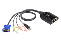 Aten KA7178 USB VGA KVM Adapter with Dual Audio for Cat5 KVM Switches - Image 2