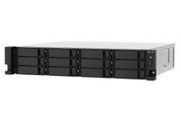 QNAP 12-Bay 12-bay rackmount NAS, AMD Ryzen V1000 series V1500B 4C/8T 2.2GHz