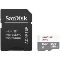 SanDisk Ultra 16GB Class 10 MicroSDHC Card