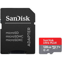 SanDisk High Endurance 128GB Class 3 MicroSDXC Card with Adapter