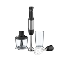 AENO Hand Blender HB2: 1000W, Smooth speed control, LED speed indication, 0.5L Chopper, 0,6L Measuring jar