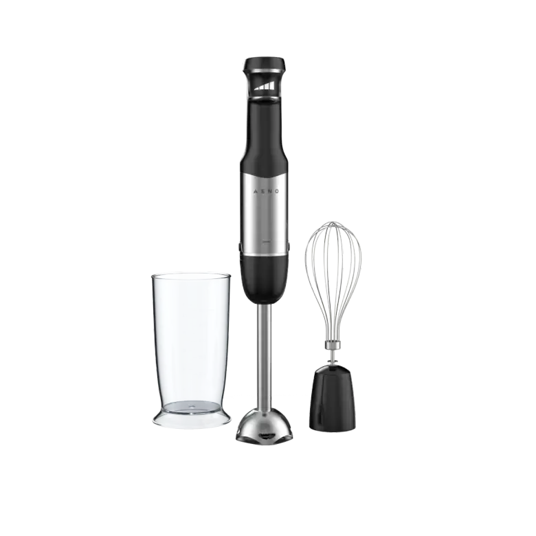 AENO Hand Blender HB1: 1000W, Smooth speed control, LED speed indication, Whisk, 0,6L Measuring jar