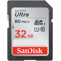 SanDisk Ultra SDHC Memory Card 32GB, 120MB/s