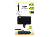 Port USB3.0 Black Plug & Play 4-Hub