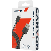 CANYON cable CFI-1 8-pin 5W 1m Black - Image 3