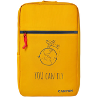 CANYON CSZ-03, cabin size backpack for 15.6'' laptop, polyester,yellow