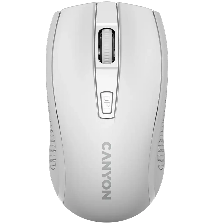 CANYON MW-7, 2.4Ghz wireless mouse, 6 buttons, DPI 800/1200/1600, with 1 AA battery ,size