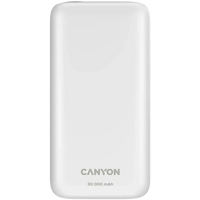 CANYON power bank PB-301 LED 30000 mAh PD 20W QC 3.0 White