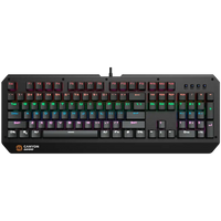 CANYON Hazard GK-6, Wired multimedia gaming keyboard with lighting effect, 108pcs rainbow LED, Numbers