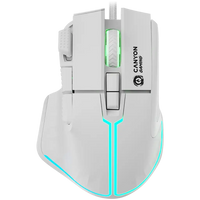 CANYON mouse Fortnax GM-636 RGB 9buttons Wired White