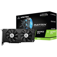 Arktek Geforce GTX1660Ti GDDR6 6GB 192BIT Twin Fans Graphics Card