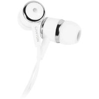 CANYON headphones EPM-01 Mic 1.2m White