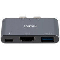 CANYON hub DS-1 3in1 Thunderbolt 3 Space Grey