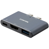 CANYON hub DS-1 3in1 Thunderbolt 3 Space Grey - Image 2