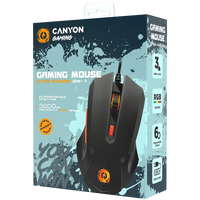 CANYON mouse Star Raider GM-1 RGB 6buttons Wired Black - Image 3