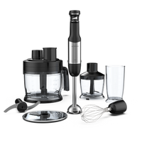 AENO Hand Blender HB3: 1000W, Smooth speed control, 0.5L Chopper, 2L Food processor, Whisk, 0