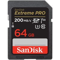 SanDisk Extreme Pro SD UHS I 4K 64GB