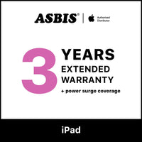 Additional 3-year warranty + power surge coverage for iPAD MINI