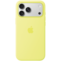 Apple iPhone 17 Pro Max Silicone Case with MagSafe - Neon Yellow