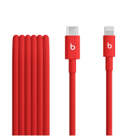 Beats USB-C to Lightning Woven Cable (1.5 m) - Rapid Red
