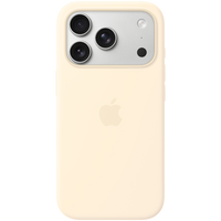 Apple iPhone 17 Pro Silicone Case with MagSafe - Vanilla