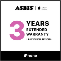 Additional 3-years warranty + power surge coverage for iPhone 17 Pro Max