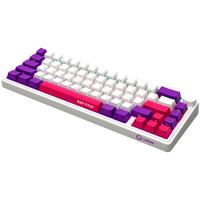 LORGAR KBP70MW, Wireless 65% Mechanical Gaming Keyboard Pro, Black/red, EN layout - Image 3