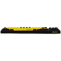 LORGAR KBP70TKLW, Wireless TKL Mechanical Gaming Keyboard Pro, Black/yellow, EN layout - Image 5