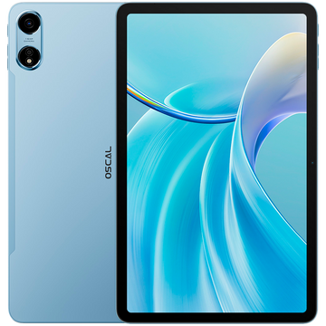 OSCAL Pad 100 LTE Tablet, 12'' 2K FHD+IPS 1200*2000 120Hz incell, Octa-core T615 up to 1.8 GHz Blue