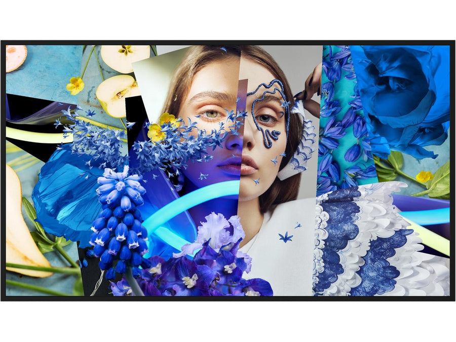 Hikvision 50-inch 4K Slim Digital Signage Display, 500cd/m², Wall-mounted, plastic shell, 40mm thickness, 10 mm even bezel, 4GB memory, 32GB build-in storage, Andriod 13, 4K, Industrial A+ interface, RS232 In/Out,HDMI input *3, DP input * 1, Designed f