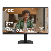 AOC 27E40L 27-Inch FHD IPS Monitor 1920x1080 144Hz 0.5ms Adaptive Sync Circular Polarized HDR10