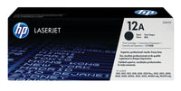 HP 12A Black Original LaserJet Toner Cartridge 2 000 pgs