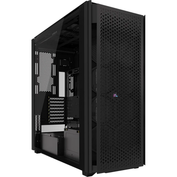 Corsair iCUE LINK 9000D AIRFLOW Tempered Glass Super-Tower Black Gaming PC Case