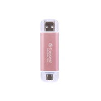 Transcend ESD310 512GB Portable SSD USB-C 3.2 Gen 2 10Gbps Password Protection (Pink)