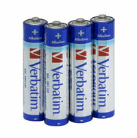 Verbatim AAA Battery Alkaline (4 Batteries Per Pack)