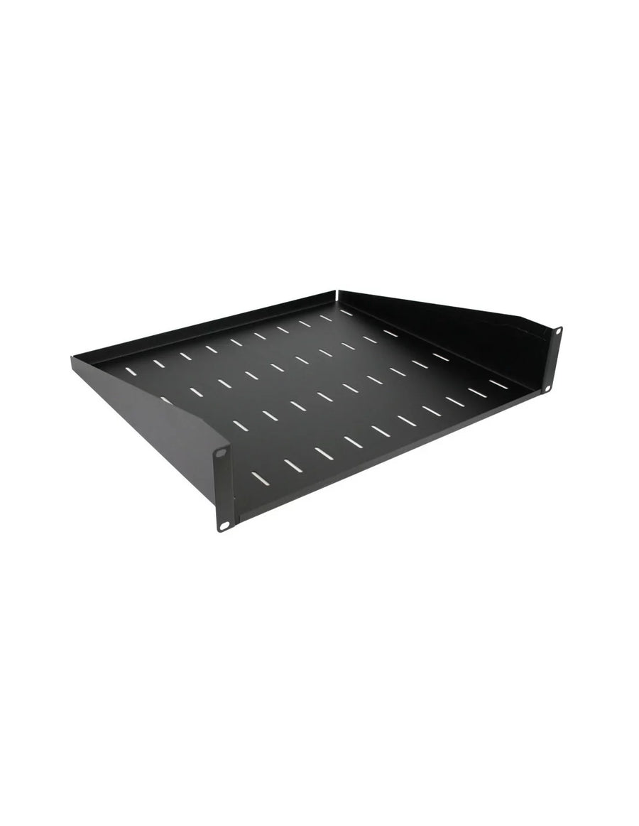 2U Fixed Rack Front Mount Shelf 315mm Deep Tray | RM-SB-2U315