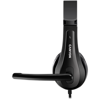 CANYON PC headset CHSU-1 PC Mic USB 2m Black - Image 3