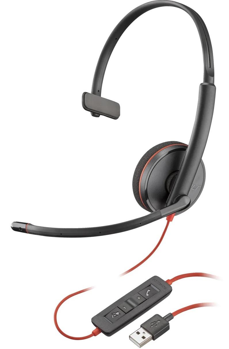 Plantronics Poly Blackwire USB-a with Mic