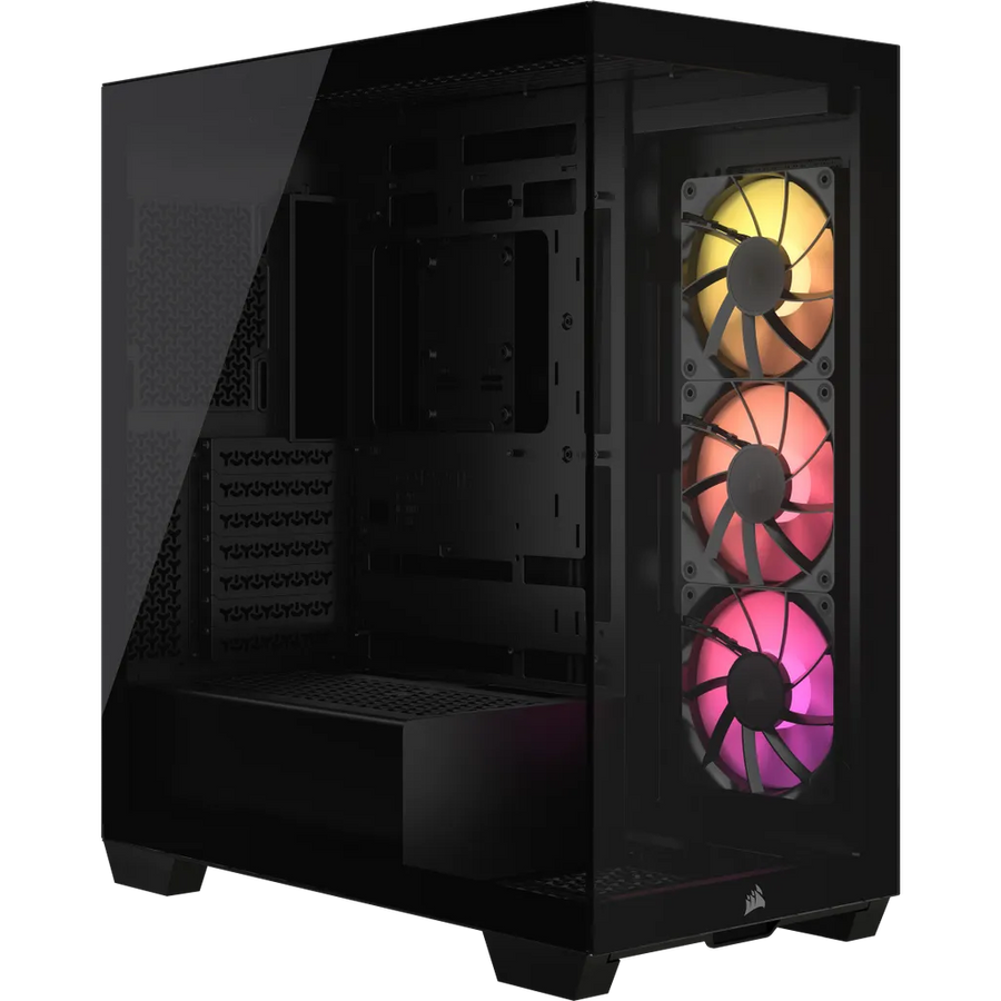Corsair 3500X ARGB Mid-Tower ATX PC Case Black Tempered Glass