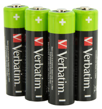 Verbatim AA Rechargeable Batteries (2 500 series) 4 Pack