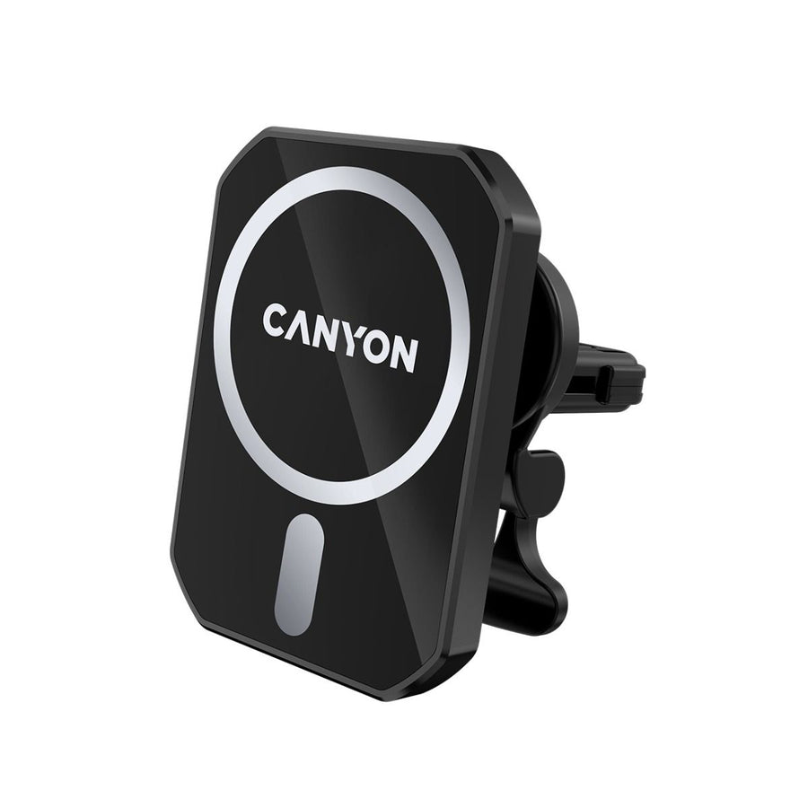 CANYON CH-15, Car holder and wireless charger MegaFix, C-15, 15W, Input: USB-C: 5V/2A, 9V/3A; Output: 5W